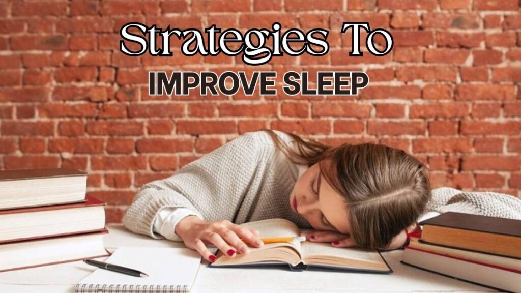 strategies to improve sleep