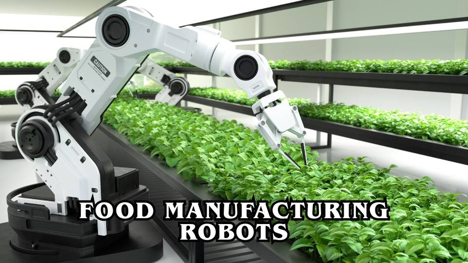 Food manufacturing robots