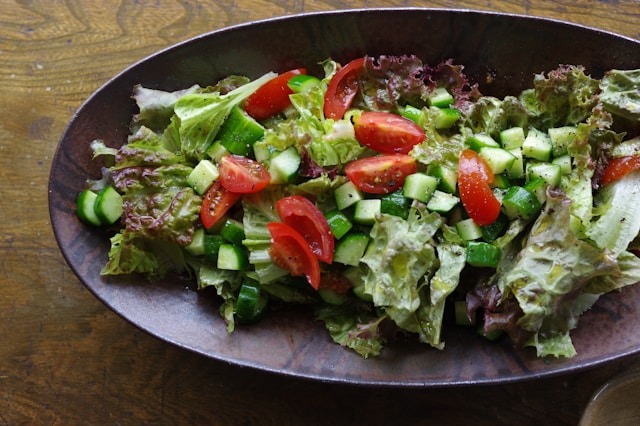 vegetable-rich salads