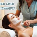 Professional facial massage techniques