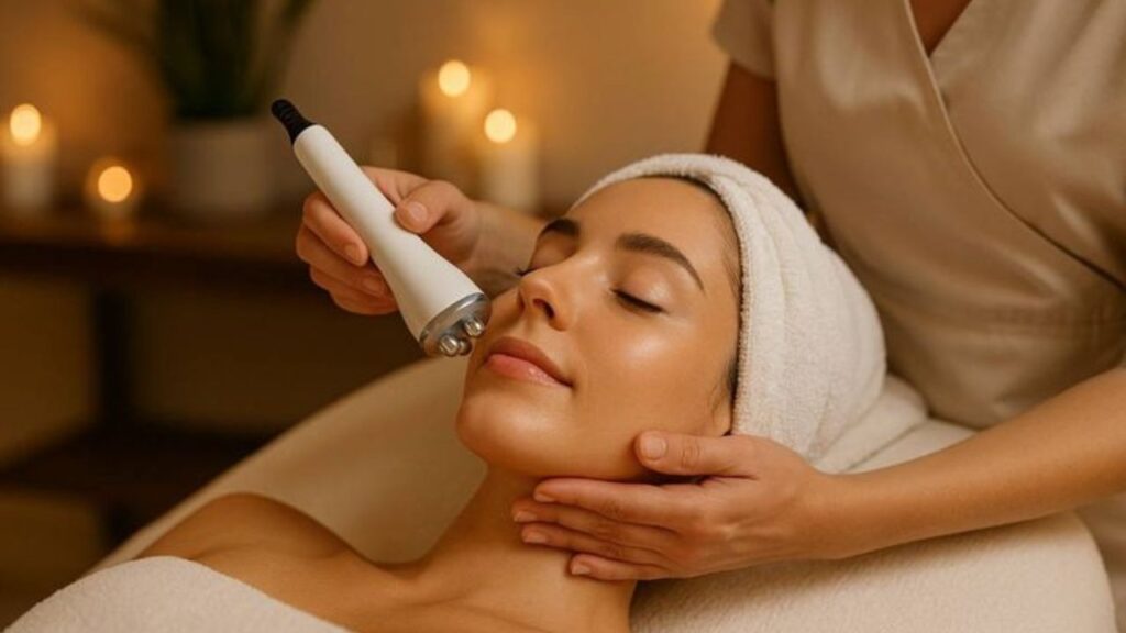 professional facial massage