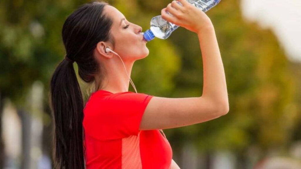 full bottle of water