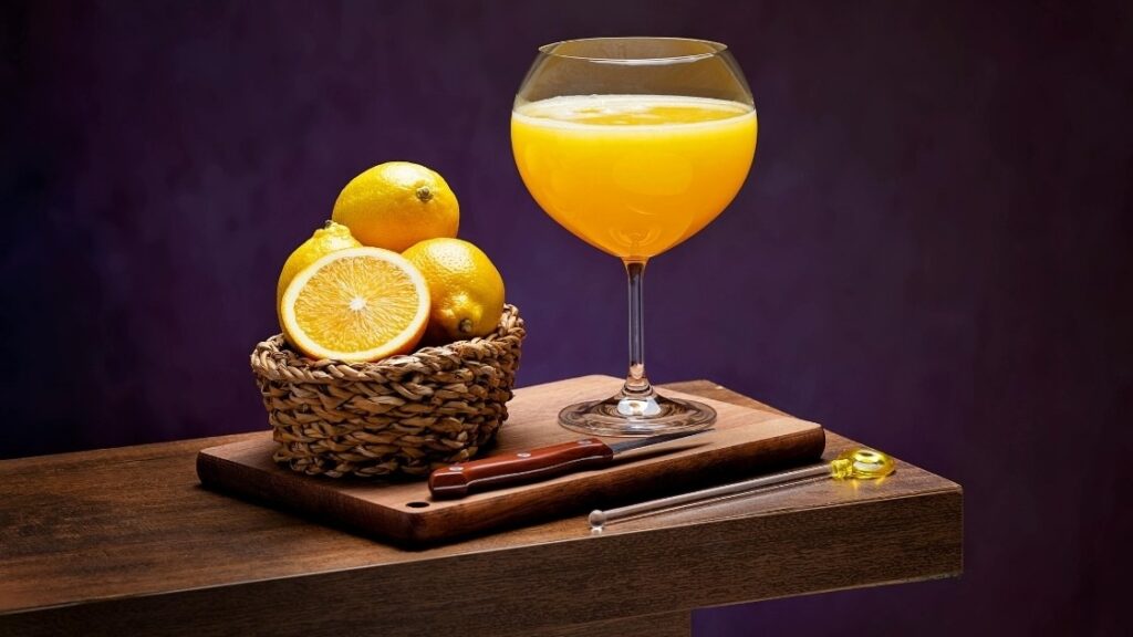 fresh orange juice